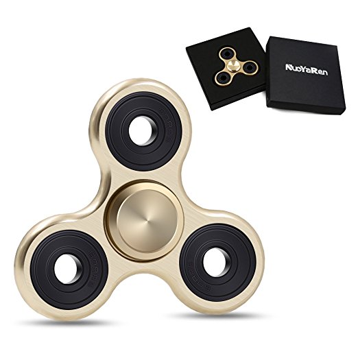 Fidget Spinner Toy Aluminium Alloy EDC Hand Spinner for Autism and ADHD Rotation Long Time Stress Relief Toys by NuoYaRen