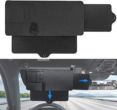 JoyTutus Car Sun Visor Extender, Sun Visor for Car Protects from Anti-Glare, UV Rays Car Visor Extender Sun Blocker Sun Windshield Sunshade for car SUV