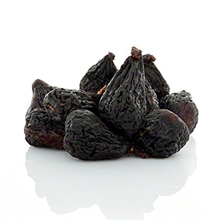 Anna and Sarah Dried Black Mission Figs in Resealable Bag, 2 Lbs