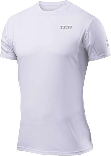 TCA Men's Atomic Short Sleeve Quickdry Gym Running Training Top