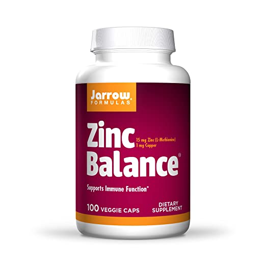 Jarrow Formulas, Zinc Balance, 100 Capsules