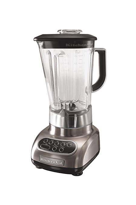 KitchenAid KSB580NK Custom Metallic 5-Speed Blender, Brushed Nickel