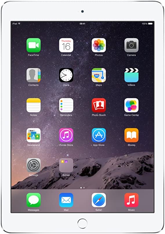 Apple iPad Air 2 MGKM2LL/A (64GB, Wi-Fi, Silver) Newest Version