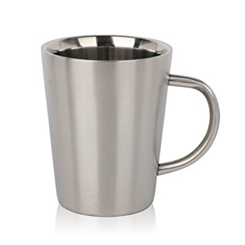 Housavvy Toddler Mug with Lid and Straw Stainless Steel , 12 Oz (Classic)