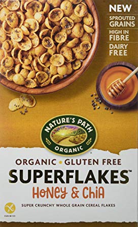 Nature's Path Honey Chia Superflakes, 284 g, Pack of 4