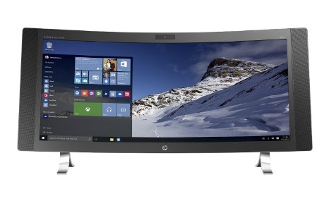 HP ENVY 34 CURVED Desktop 2TB SSD 32GB RAM (Intel Core i7-6700K processor - 4.00GHz with TURBO BOOST to 4.20GHz, 32 GB RAM, 2 TB SSD drive, 34" WQHD LED (3440x1440), Win 10) PC Computer All-in-One