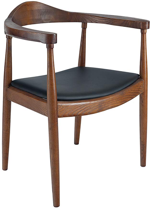 Poly and Bark Kennedy Arm Chair in Walnut