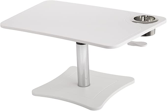 Victor High Rise Collection Laptop Standing Desk, White