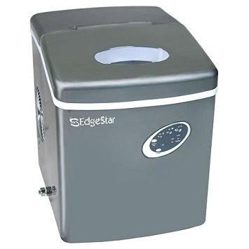 Edgestar IP210TI Titanium Portable Ice Maker, Gray