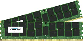 Crucial CL15 Mémoire RAM DDR4 32 Go (2 x 16 Go) PC4-2133 1066&nbsp;MHz