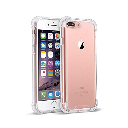 iPhone 8 Plus Case with Air Cushion Technology for Apple iPhone 7 Plus(2016)/iPhone 8 Plus(2017)