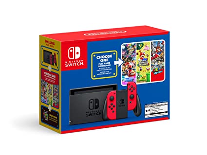 Nintendo Switch Mario Choose One Bundle