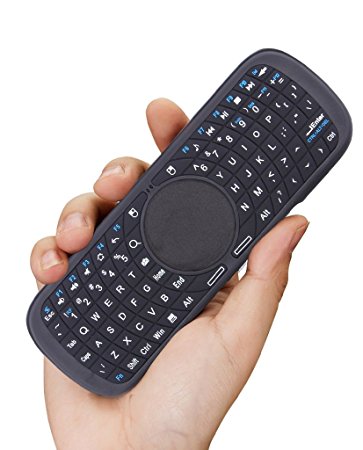iPazzPort Wireless Mini Keyboard with Touchpad for Android TV Box Wireless Keyboard and Mouse Combo for PC and HTPC KP-810-09S