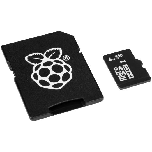 Raspberry Pi 8GB Preloaded (NOOBS) SD Card