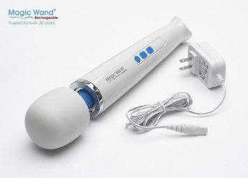 New Premium Rechargeable Magic Wand Original Body Wand Electric Massager  Includes a Free 8oz Dona Infused Massage Lotion