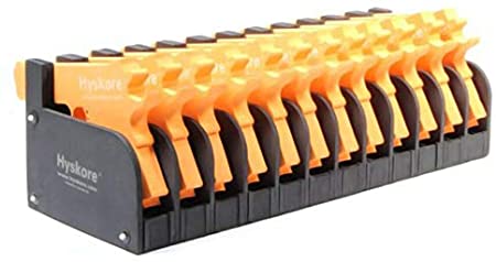 HYSKORE 12 Gun Modular Pistol Rack Closed Cell High Density Foam Black