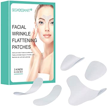 Anti Wrinkle Patches, Facial Wrinkle Patches, Facial Patches, Forehead Wrinkle Patches, Wrinkle Treatment Smoothing Wrinkle Patches Masks Pads for Men and Women