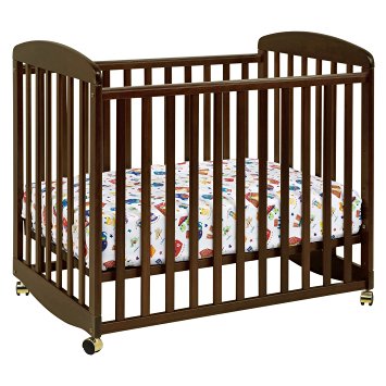 DaVinci Alpha Mini Rocking Crib, Espresso