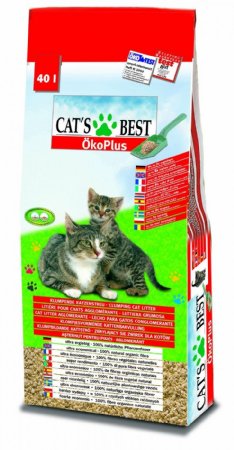 Cat's Best Öko Plus Cat Litter, 30 L