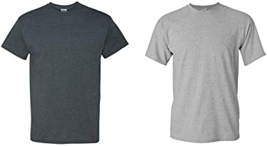 Gildan Men's G2000 Ultra Cotton Adult T-Shirt, 2-Pack