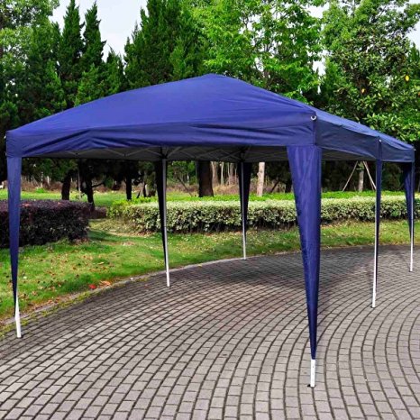 Giantex 10'x20' Ez POP up Wedding Party Tent Folding Gazebo Beach Canopy W/carry Bag