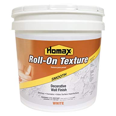 Roll On Wall Texture White, 2 gal, Smooth Decorative Finish