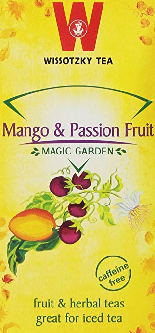 Wissotzky Mango & Passion Fruit Herbal Tea, 20 Tea Bags