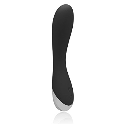 ATIVI Sex Toy Vibrating G Spot Massager USB Rechargeable Waterproof Convenient Silicone 10 Speeds Handheld Wand Quiet Powerful Vibrator Best for Women or Couples,Black