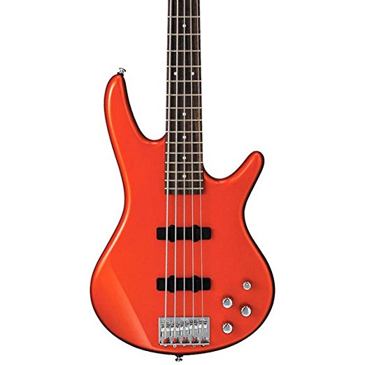 Ibanez GSR205 Roadster 5-string Electric Bass - Orange Metallic