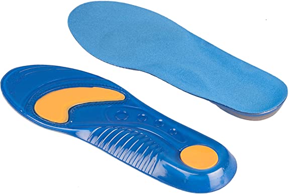 PRO 11 WELLBEING Pro11 Professional Series Sports Walking Orthotic Insoles with Shock Absorbent Metatarsal and Heel pad for Plantar Fasciitis