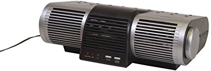 Heaven Fresh HF 210UV Ionic Air Purifier with UV Lamp - Color Silver Black