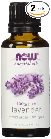 Now Foods Lavender Oil 1 Ounce Pack of 2
