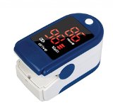 Health-Ox Clip Style Fingertip Pulse Oximeter With Lcd Screen