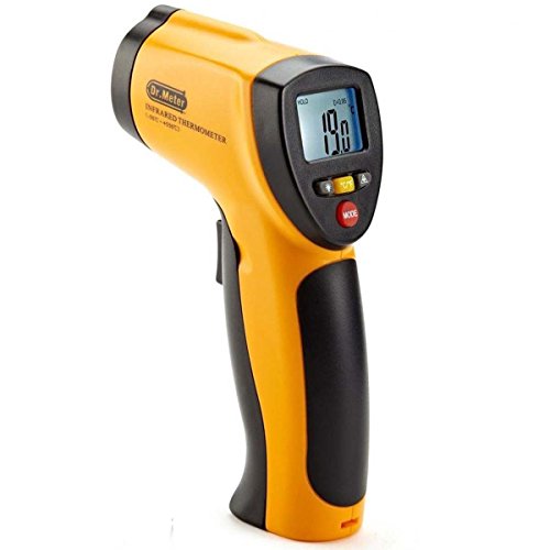 DrMeter IR-20 Non-contact Digital Laser Infrared Thermometer -50C to 550C Memory Function