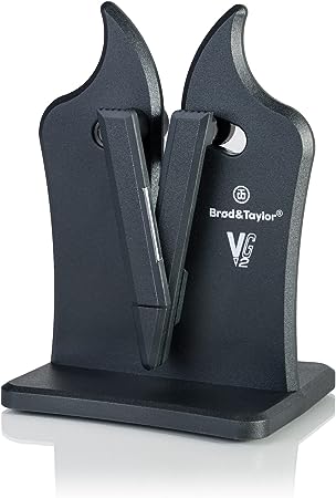 Brod & Taylor VG2 Knife Sharpener | 3-Action Tungsten Carbide (Nylon)