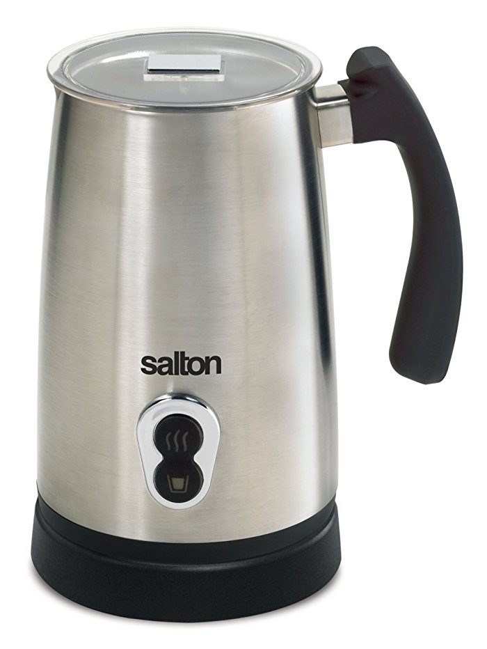 Salton Milk Frother, Stainless Steel