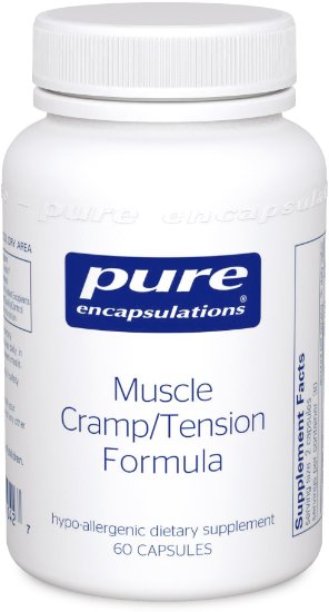 Pure Encapsulations - Muscle Cramp/Tension Formula - Hypoallergenic Supplement to Reduce Occasional Muscle Cramps/Tension and Promote Relaxation* - 60 Capsules