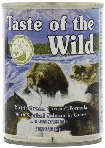 Taste of the Wild Canned Dog Food for All Lifestages Pacific Stream Canine with Smoked Salmon Formula