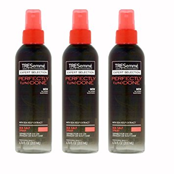 Tresemme Expert Selection Perfectly (Un) Done, Sea Salt Spray, 6.76 Ounce, (Pack of 3)