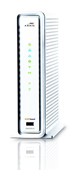 ARRIS SURFboard SBG6900AC-RB DOCSIS 3.0 Cable Modem / AC1900 Wi-Fi Router (CERTIFIED REFURBISHED)