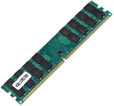 Zopsc 4GB 800MHz DDR2 Memory Module 4GB RAM Ensure Stable and Fast Data Transmission 240PIN for High Anti-Interference and Antistatic,for AMD Desktop Computer, Plug and Play