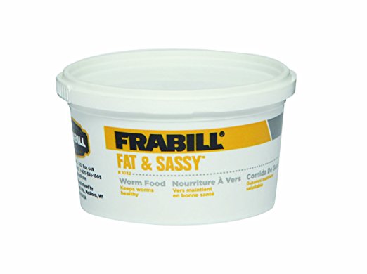 Frabill Fat and Sassy Worm Food