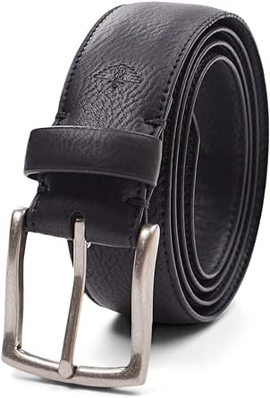 Dockers Men's Everyday Casual Belt with Classic Harness Buckle (Regular and Big & Tall Sizing)