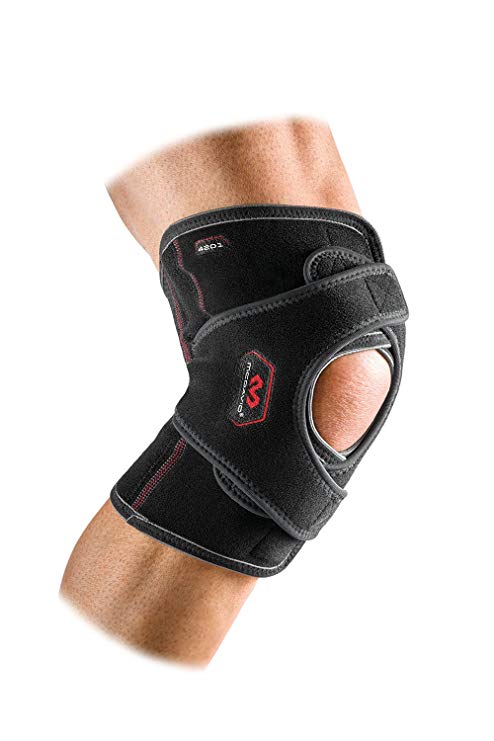 McDavid Versatile Knee Support Wrap w/Side Stays for Patella Support, Tendonitis, Knee Stability, Knee Compression, Lightweight, Sold as Single Unit (1)