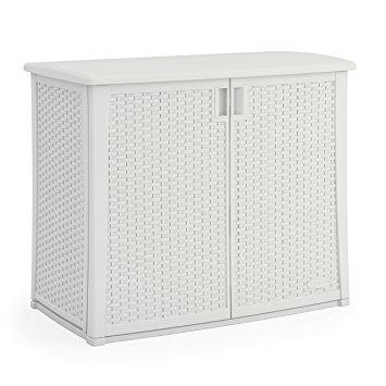 Suncast BMOC4100WD Elements Outdoor 40" Wide Cabinet, White