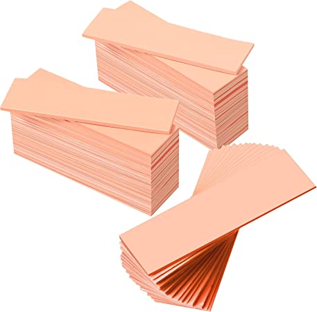 30 Pieces 2.6 x 0.8 Inch Silicone Thermal Pad Reusable Thermal Conductive Silicone Pad Each Thick for Gpu Heatsink CPU Chip Heat Conduction or LED Heat Conduction (Nude Color)