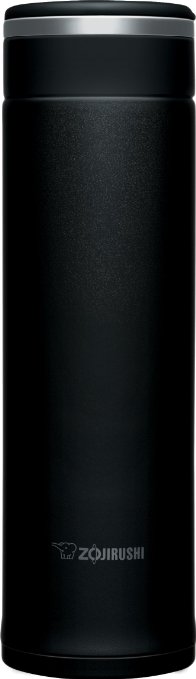 Zojirushi SM-JHE48BA Stainless Steel Travel Mug, 16-Ounce/0.48-Liter, Black