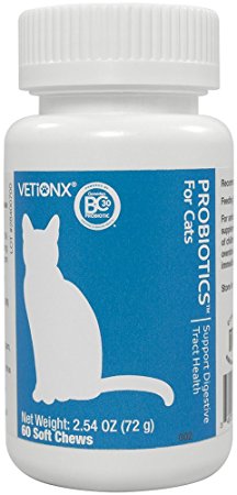 VETiONX Probiotics for Cats & Kittens - 60 Count