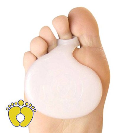 HappyFeet Ball of Foot Metatarsal Cushions - Prevent Forefoot Arthritis Tendonitis Diabetic Foot Pain