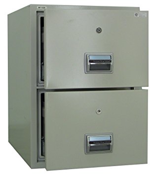 AMFFC-200 Fireproof and Burglary Resistant 2 Drawer File Cabinet
